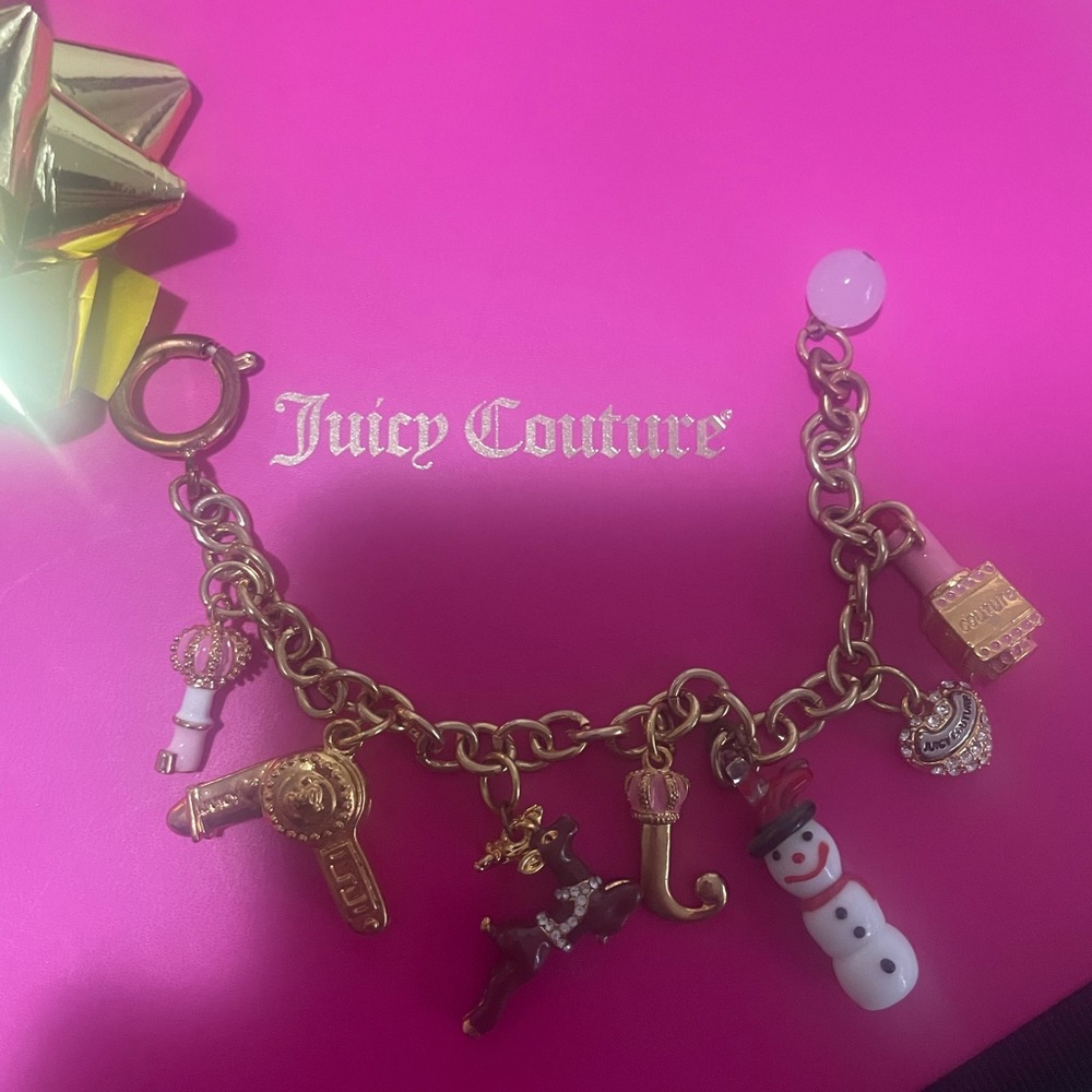 Juicy Couture Christmas Charm Bracelet 💝🎄💎